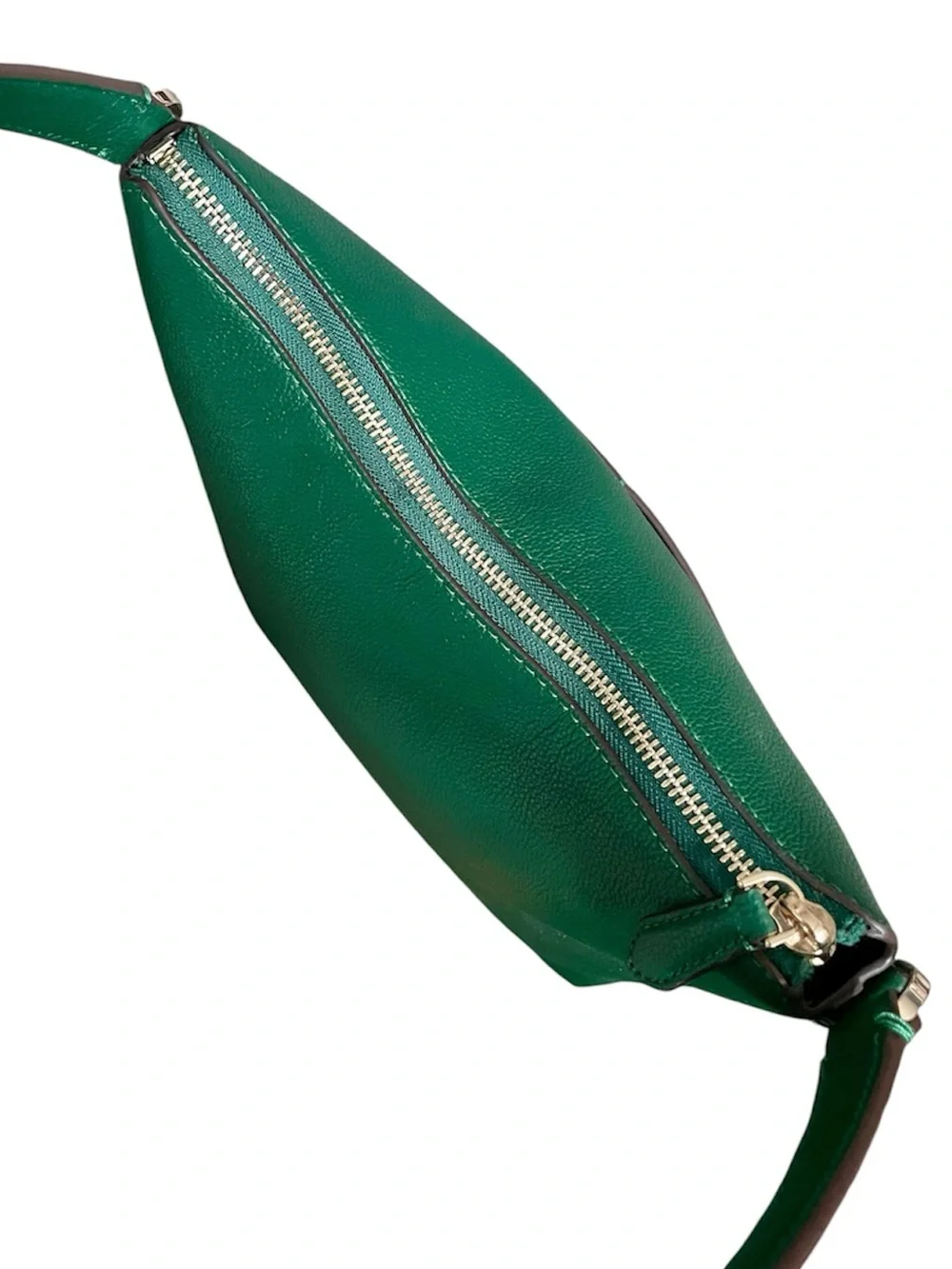 Kate Spade Kelly Green Pebbled Leather Shoulder Bag